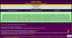 Desktop Screenshot of indianmatka.com